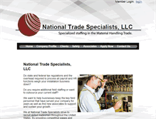 Tablet Screenshot of natspecialists.com
